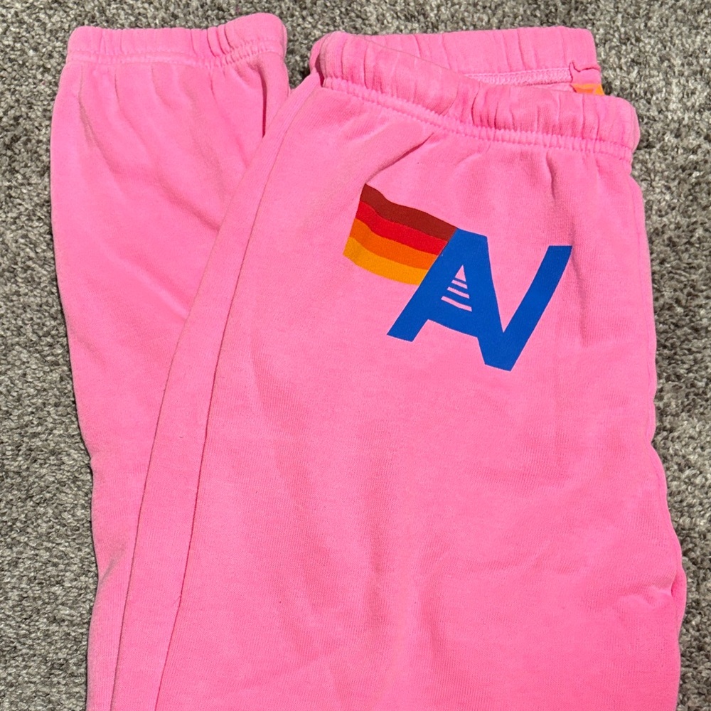 Aviator Nation Pink Sweatpants